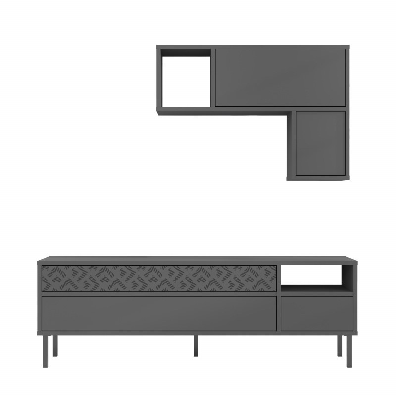 ТВ тумба Heaton TV Unit Anthracite 