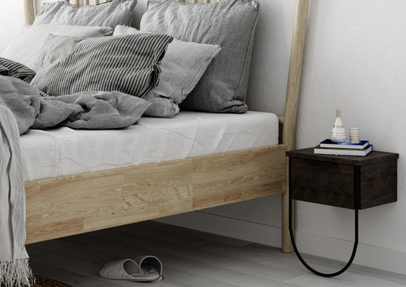 Прикроватная тумба NORFOLK NIGHTSTAND DARK COFFEE