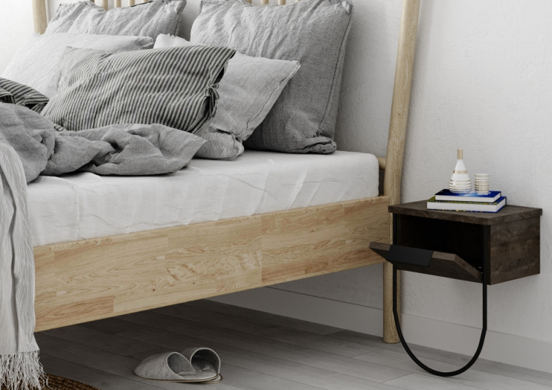 Прикроватная тумба NORFOLK NIGHTSTAND DARK COFFEE