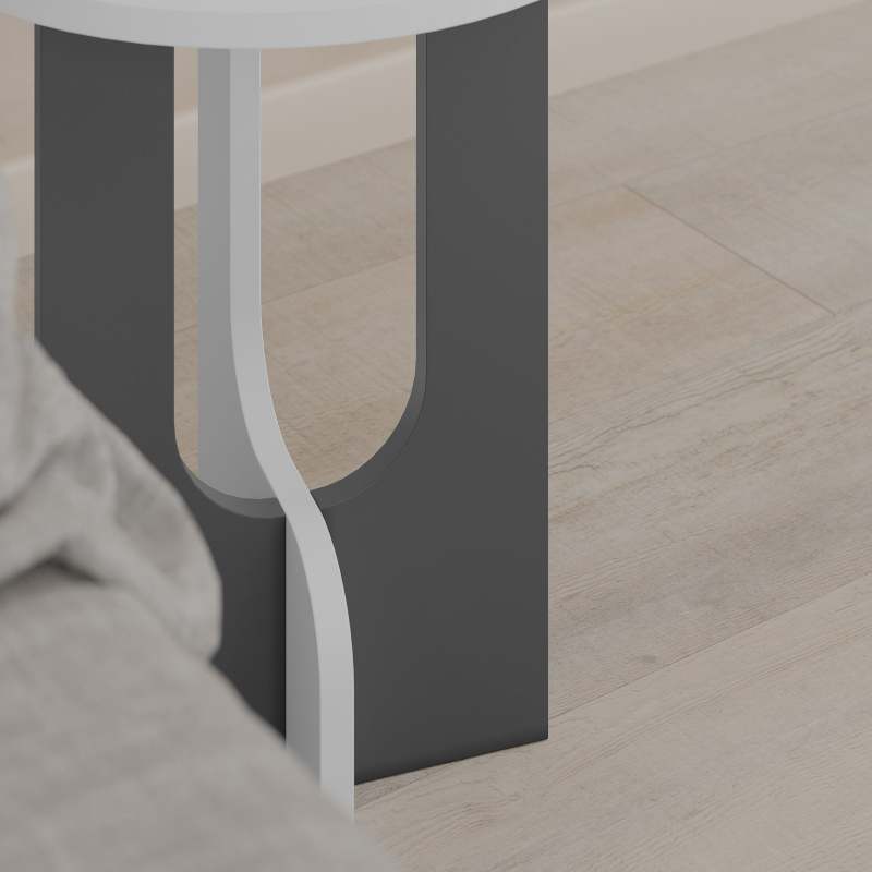 Журнальный LUNA SIDE TABLE WHITE