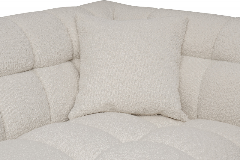 Диван двухместный Прато(GD/Prato) букле экрю Orso-ECRU 204*106**75см