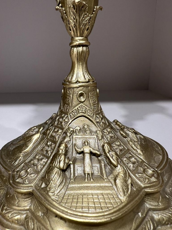 Подсвечник Библийские Сюжеты (Бронза)