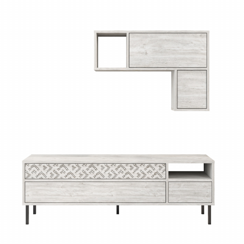 Тв тумба heaton TV UNIT ANCIENT WHITE