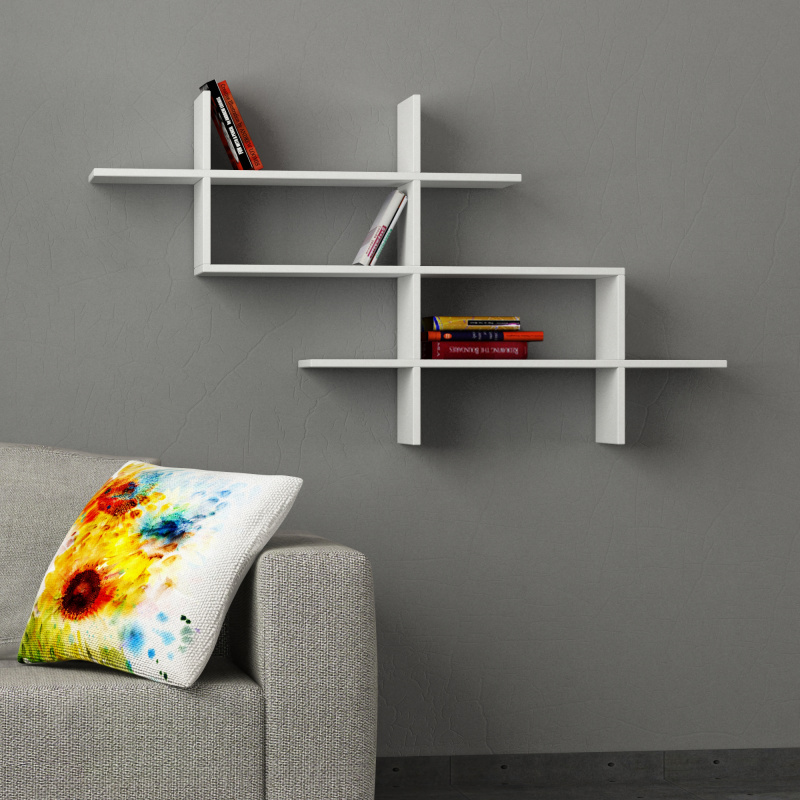 Фигурная HALIC BOOKCASE WHITE