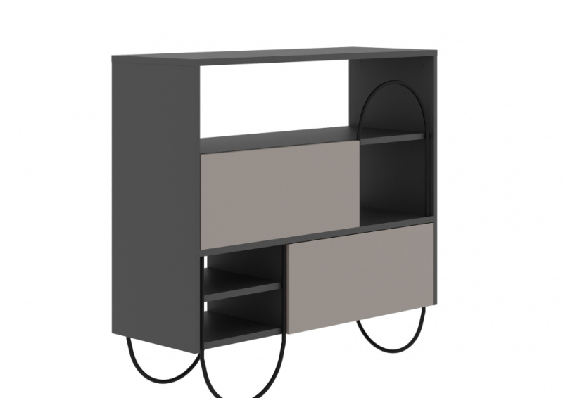 Обувница norfolk SHOE CABINET ANTHRACITE
