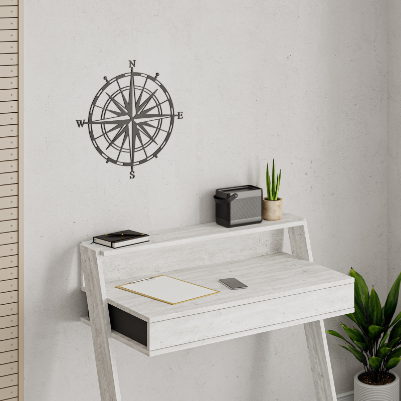 Панно WALL ART NO:23 COMPASS BLACK