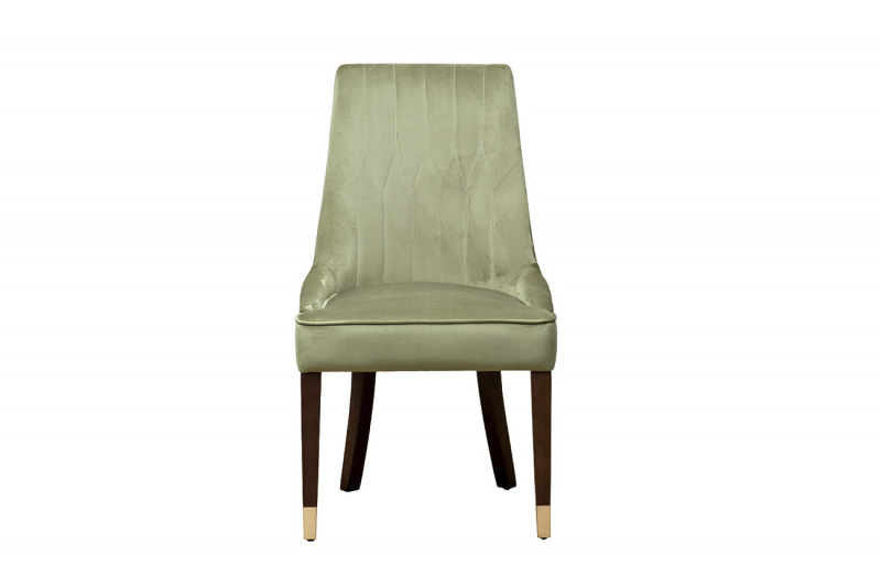 Стул Элегантный(Elegante) велюр оливковый Colt1002-OLIV 56*65*101см